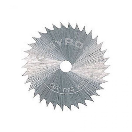 GYROS Saw Blades, Coarse-Teeth 1" Dia., 10PK 81-21015/10